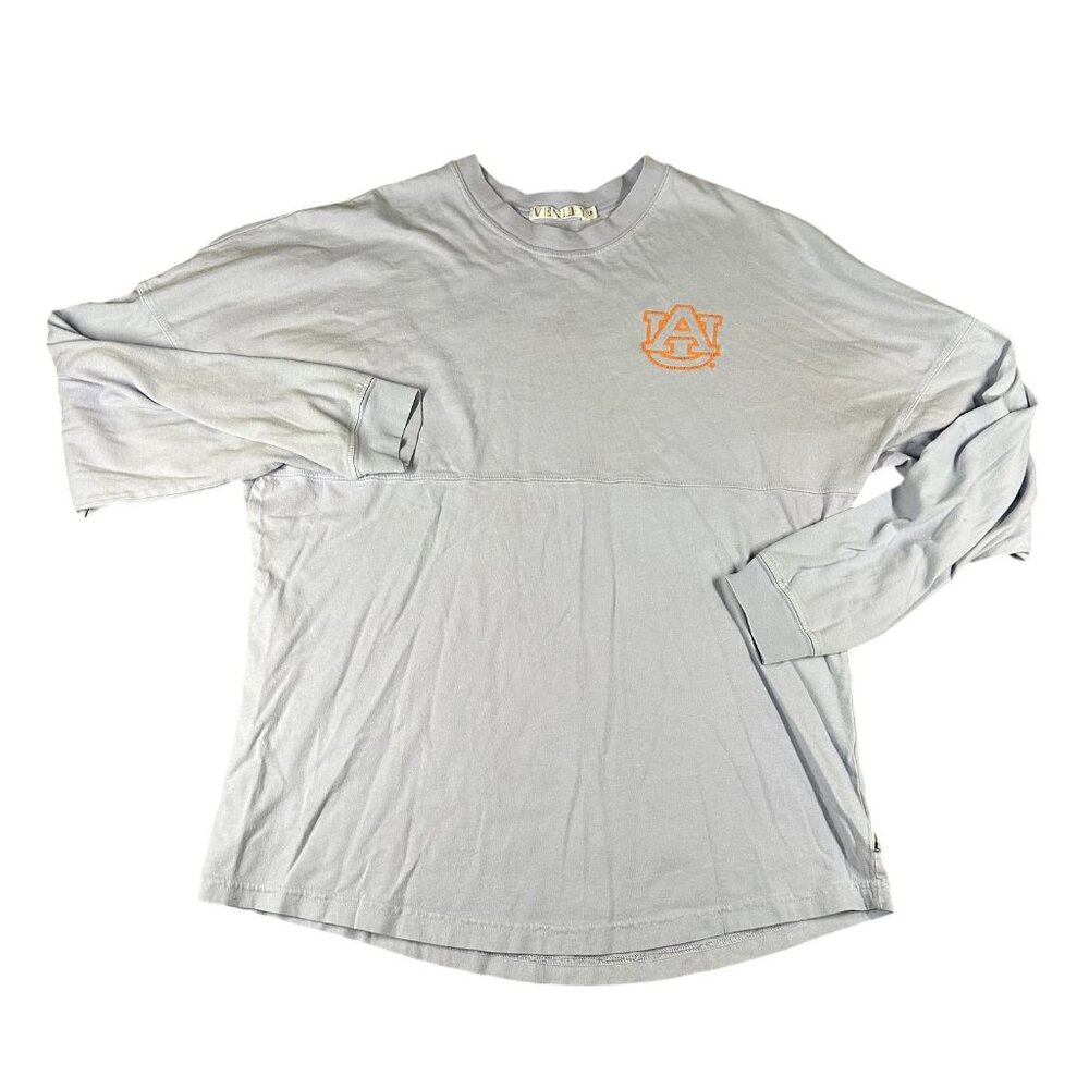 Auburn Tigers Shirt Long Sleeve Small War‎ Eagle NCAA Football Womens Venley USA